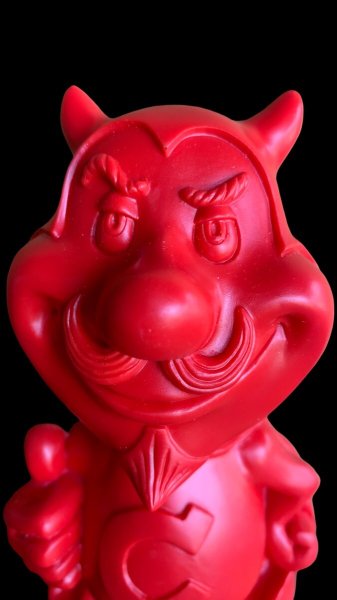 画像2: CUSHMAN クッシュマン RED DEVIL MESSAGE DOLL  レッドでビルメッセージドール (2)