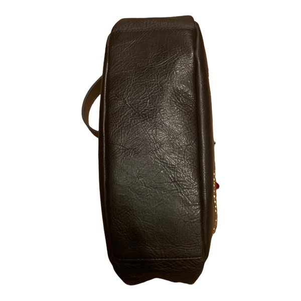 画像8: CUSHMAN クッシュマン　LEATHER SHOULEDR BAG　レザーショルダーバッグ　スタッズ　BLACK 別注 (8)