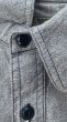 画像5: ＣＵＳＨＭＡＮ　クッシュマン　MXCHAMBRAY　ＷＯＲＫ　ＳＨＩＲＴＳ(LOWHIDE)　ワークシャツ　L.GRAY (5)