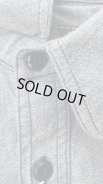 画像5: CUSHMAN クッシュマン MXCHAMBRAY WORK SHIRTS(LOWHIDE) ワークシャツ L.GRAY (5)