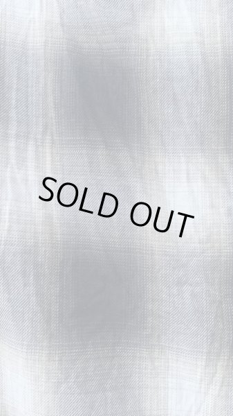 画像8: CUSHMAN クッシュマン C/R OMBRAY CHECK WESTERN SHIRTS    BLACK (8)