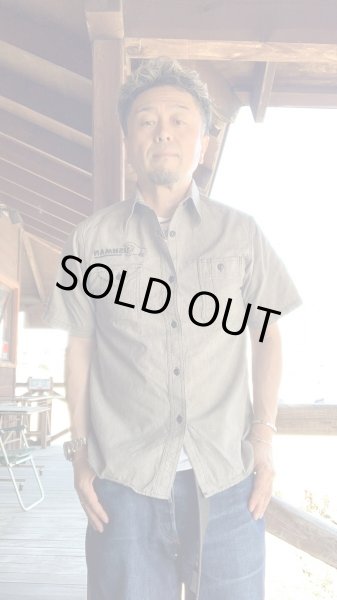 画像9: CUSHMAN クッシュマン MXCHAMBRAY WORK SHIRTS(LOWHIDE) ワークシャツ L.GRAY (9)