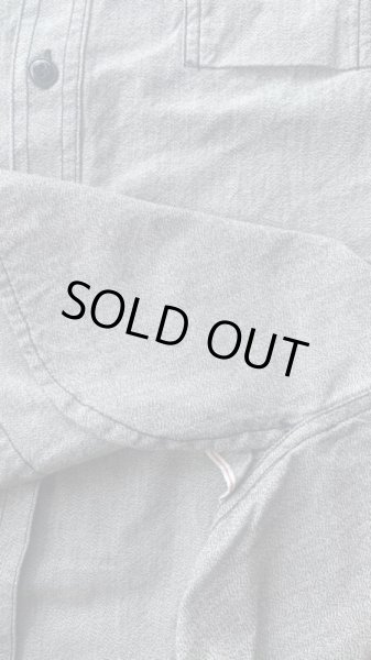 画像7: CUSHMAN クッシュマン MXCHAMBRAY WORK SHIRTS(LOWHIDE) ワークシャツ L.GRAY (7)