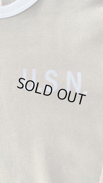 画像3: CUSHMAN(クッシュマン）U.S.N.　PILE SWEAT　TEE (3)