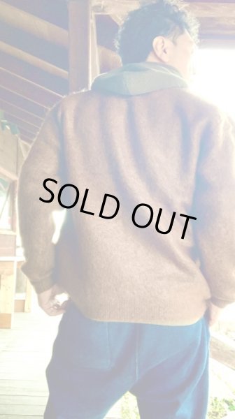 画像8: CUSHMANクッシュマン シャツ  MOHAIR CARDIGAN モヘアカーディガン BROWNブラウン (8)