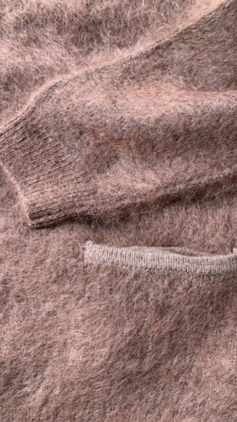 画像5: CUSHMANクッシュマン シャツ  MOHAIR CARDIGAN モヘアカーディガン BROWNブラウン (5)