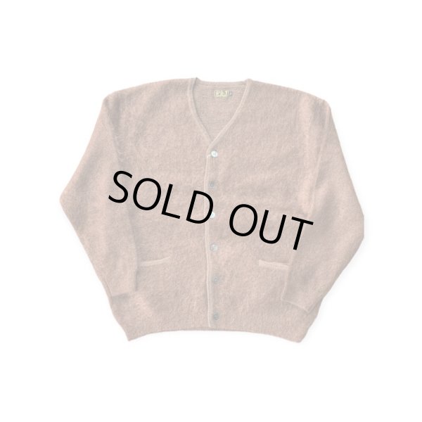 画像1: CUSHMANクッシュマン シャツ  MOHAIR CARDIGAN モヘアカーディガン BROWNブラウン (1)