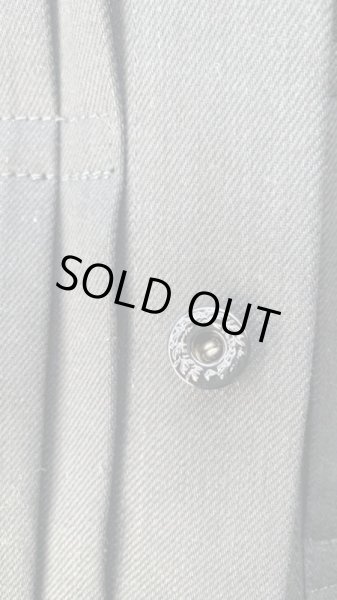 画像3: CUSHMAN(クッシュマン）13.5oz BLACK DENIM FIRST MODEL (3)