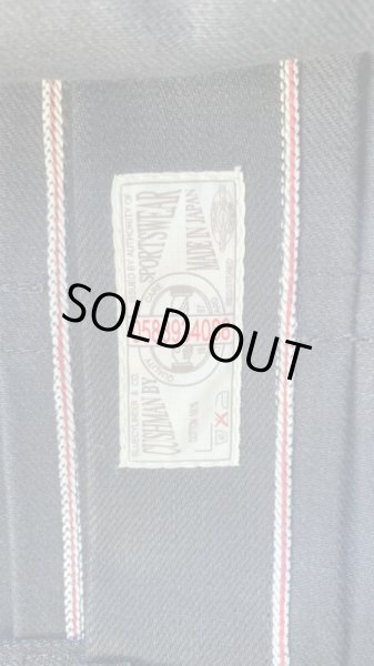 画像10: CUSHMAN(クッシュマン）13.5oz BLACK DENIM FIRST MODEL (10)