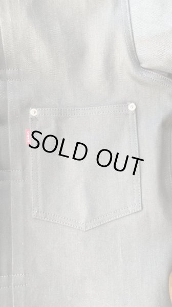 画像4: CUSHMAN(クッシュマン）13.5oz BLACK DENIM FIRST MODEL (4)