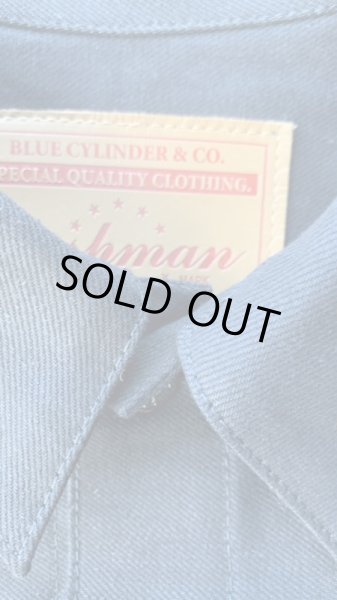 画像9: CUSHMAN(クッシュマン）13.5oz BLACK DENIM FIRST MODEL (9)