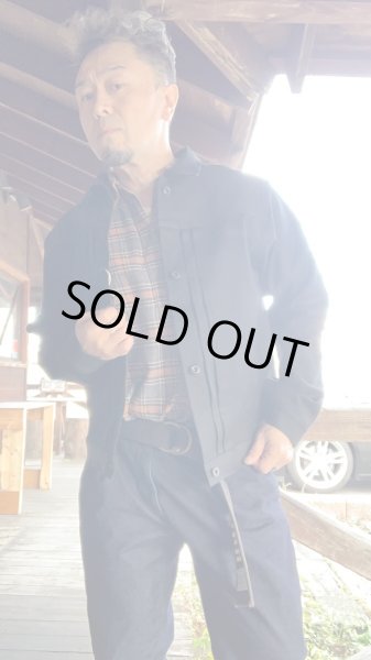 画像11: CUSHMAN(クッシュマン）13.5oz BLACK DENIM FIRST MODEL (11)