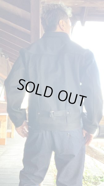 画像12: CUSHMAN(クッシュマン）13.5oz BLACK DENIM FIRST MODEL (12)