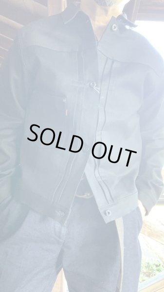 画像13: CUSHMAN(クッシュマン）13.5oz BLACK DENIM FIRST MODEL (13)