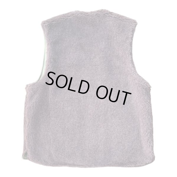 画像4: CUSHMAN(クッシュマン)ALPACA REVERSIBLE DECK VEST   OLIVE (4)