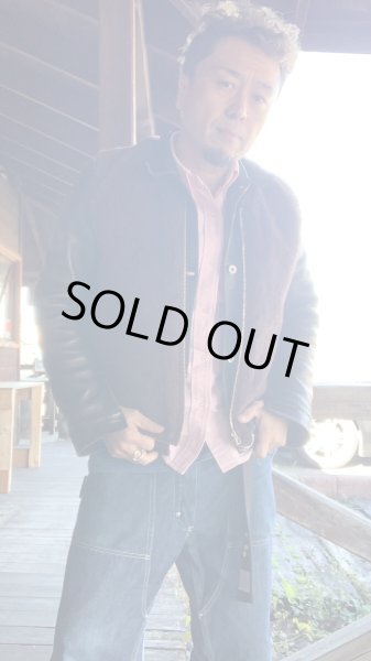 画像10: CUSHMAN(クッシュマン)ALPACA REVERSIBLE DECK VEST   OLIVE (10)