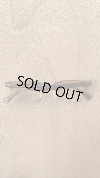 画像2: クッシュマン サングラス  CUSHMAN  BROW SUNGLASS GOLD / CLEAR (2)