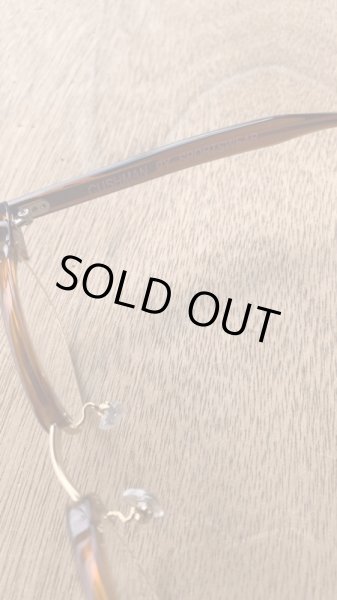 画像3: クッシュマン サングラス  CUSHMAN  BROW SUNGLASS GOLD / CLEAR (3)