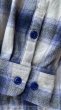画像6: CUSHMAN  クッシュマン オンブレチェックオープンカラーシャツ　ブルー (6)