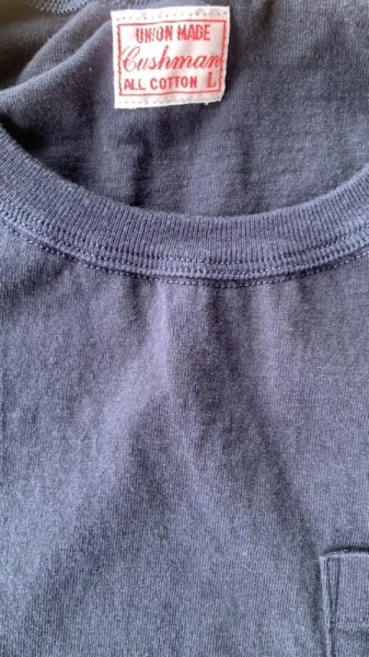 画像3: CUSHMAN(クッシュマン)SPECIAL POCKET TEE    NAVY (3)