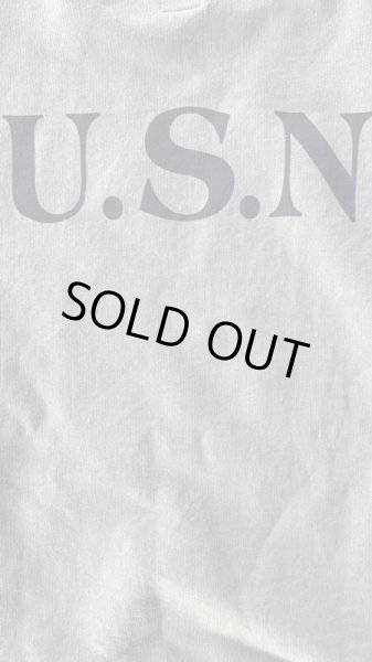 画像5: CUSHMAN(クッシュマン)U.S.N. PILE SWEAT TEE 502USN OLIVE (5)