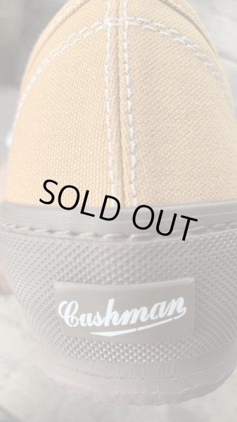画像4: CUSHMAN クッシュマン スニーカー WW2 LOW CUT SNEAKER ローカットスニーカー ブラウン (4)
