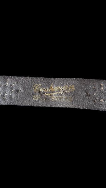画像7: CUSHMAM クッシュマン BELT スタッズベルト BLACK (7)