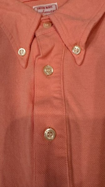 画像13: CUSHMAN(クッシュマン)SEED STITCH B.D POLO  MIXGRAY NAVY WHITE PINK GREEN (13)