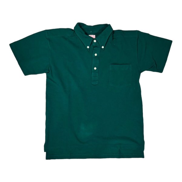 画像14: CUSHMAN(クッシュマン)SEED STITCH B.D POLO  MIXGRAY NAVY WHITE PINK GREEN (14)