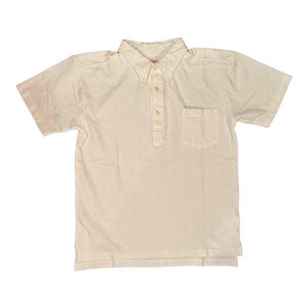 画像8: CUSHMAN(クッシュマン)SEED STITCH B.D POLO  MIXGRAY NAVY WHITE PINK GREEN (8)