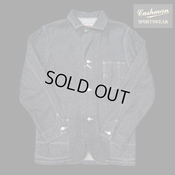 画像1: CUSHMAN(クッシュマン）10oz DENIM COVER ALL (1)