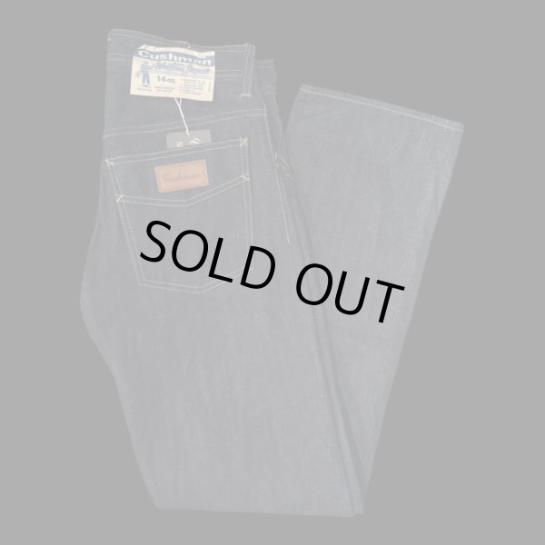 画像1: CUSHMAN クッシュマン　DENIM ROEBUSKS MODEL PANTS (1)