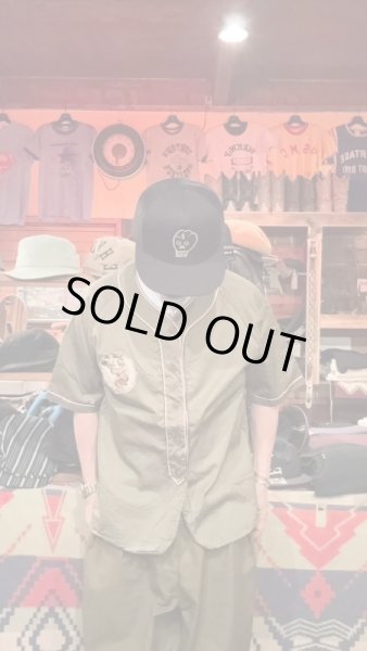 画像13: CUSHMANクッシュマン BASEBALL SHIRT   OFF  OLIVE (13)