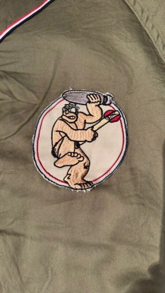 画像10: CUSHMANクッシュマン BASEBALL SHIRT   OFF  OLIVE (10)