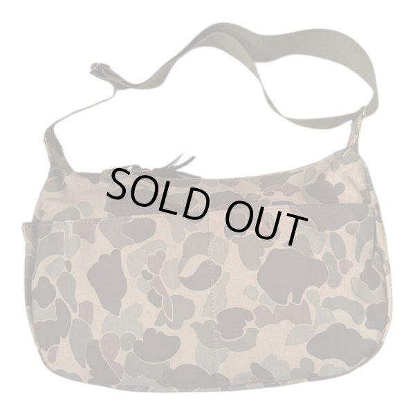 画像2: CUSHMAN クッシュマン　CANVAS MESSENGER BAG　キャンバスメッセンジャーバッグ　DUCK HUNTER CAMO (2)