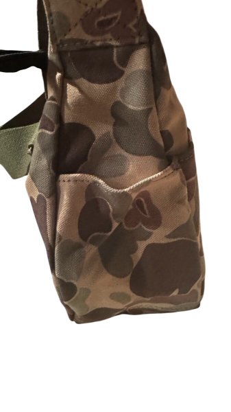 画像5: CUSHMAN クッシュマン　CANVAS MESSENGER BAG　キャンバスメッセンジャーバッグ　DUCK HUNTER CAMO (5)