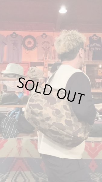 画像8: CUSHMAN クッシュマン　CANVAS MESSENGER BAG　キャンバスメッセンジャーバッグ　DUCK HUNTER CAMO (8)