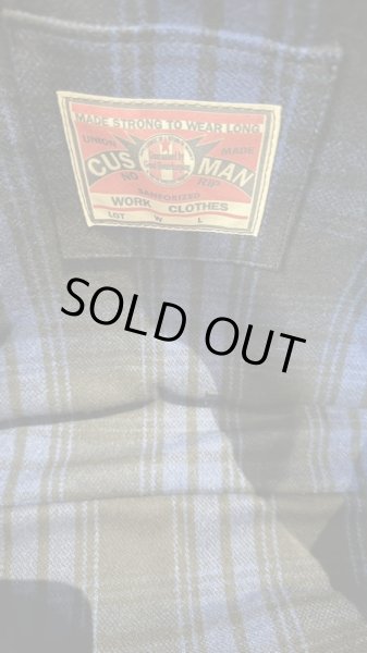 画像6: CUSHMAN クッシュマン　RIVERSIBLE TOTE BAG　LARGE　　１４oz DENIM (6)