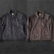 画像1: CUSHMAN(クッシュマン）MIX COUDUROY BLOUSON JACKET 　MIX BLACK /MIX BROWN (1)