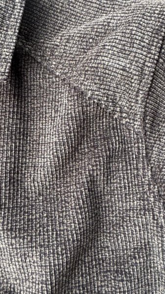 画像12: CUSHMAN(クッシュマン）MIX COUDUROY BLOUSON JACKET 　MIX BLACK /MIX BROWN (12)