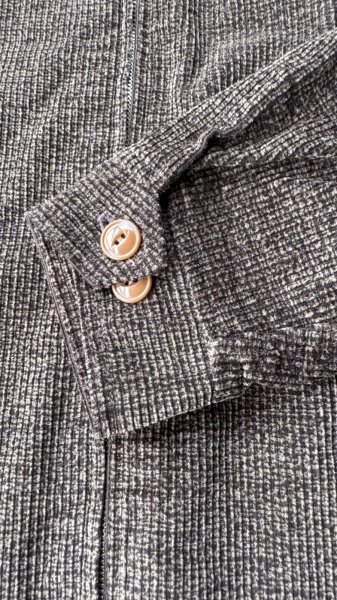 画像13: CUSHMAN(クッシュマン）MIX COUDUROY BLOUSON JACKET 　MIX BLACK /MIX BROWN (13)