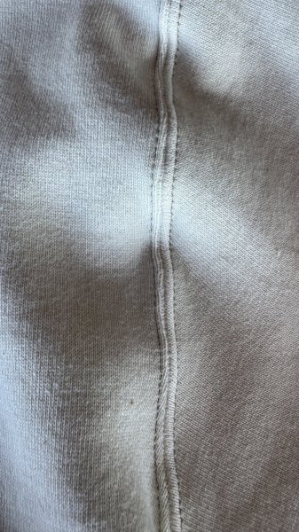 画像6: CUSHMAN(クッシュマン）BOXING　POCKET TWO TONE SWEAT PARKA  ＣＲＥＡＭ／ＭＩＸＧＲＡＹ (6)