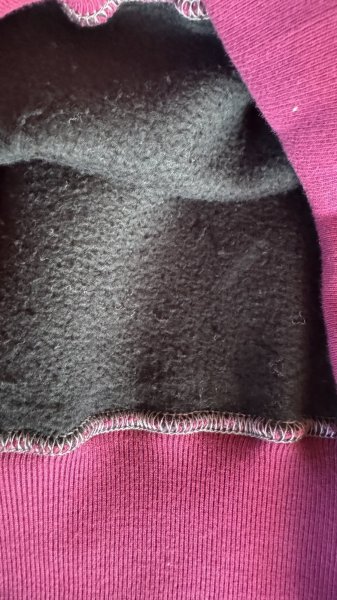 画像7: CUSHMAN(クッシュマン）BOXING　POCKET TWO TONE SWEAT PARKA  ＢＬＡＣＫ／ＷＩＮＥ (7)