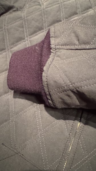 画像5: CUSHMAN(クッシュマン）QUILTING FREEZER JACKET    BLUE GRAY (5)