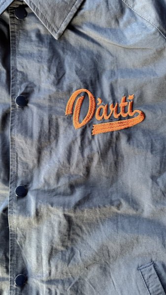画像4: STUDO D' ARTISAN　COACH JACKET ステュディオ.ダ.ルチザン　６０/４０　クロスコーチジャケット　NAVY (4)