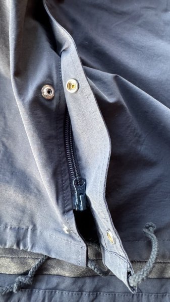 画像8: STUDO D' ARTISAN　COACH JACKET ステュディオ.ダ.ルチザン　６０/４０　クロスコーチジャケット　NAVY (8)