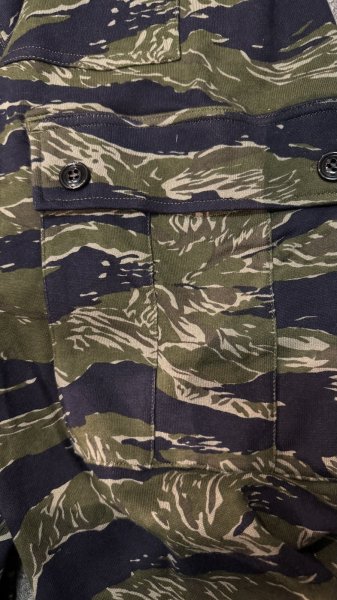 画像6: phillip66 ３０周年記念CUSHMAN（クッシュマン）COSMO　ＰＩＬＥ CARGO　ＳＷＥＡＴ　PANTS　　TIGER CAMO (6)