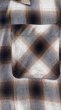 画像5: CUSHMAN クッシュマン　 OMBRE CHECK SHIRT    BROWN/WHITE (5)
