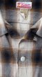 画像4: CUSHMAN クッシュマン　 OMBRE CHECK SHIRT    BROWN/WHITE (4)