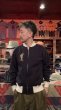 画像8: CUSHMAN(クッシュマン）SWEAT SOUVENIR JACKET  ブラック／クリーム (8)